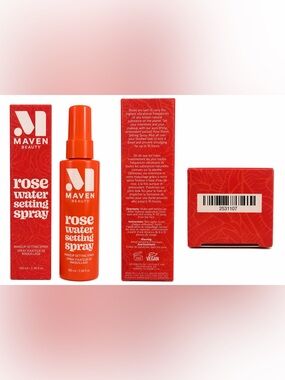 Brand new, sealed Maven Beauty Rose Water Setting Spray (100ml / 3.38 oz) 🌹